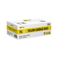 Yellow Garbage Bags | Commercial Leak-Resistant Waste Bags