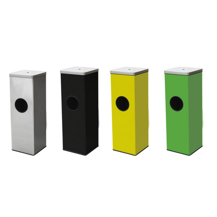 Floor-Standing Stainless Steel Wet-Wipe Dispenser with Disposal Bin – 300×300×900mm