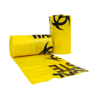 compare product Yellow Clinical Medical Waste Bags | Leak-Resistant Healthcare Waste Disposal Bags