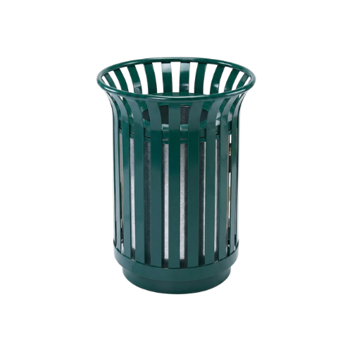 Outdoor Steel Park Trash Bin – Heavy Duty Commercial Street & Garden Waste Bin (100L)