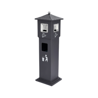 Outdoor Stainless Steel Ashtray Bin Stand – Weatherproof Ashtray Bin (10L)