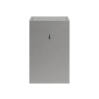 Stainless Steel Sanitary Bin 29L – Wall Mounted or Freestanding Bathroom Hygiene Bin (Grey Finish)