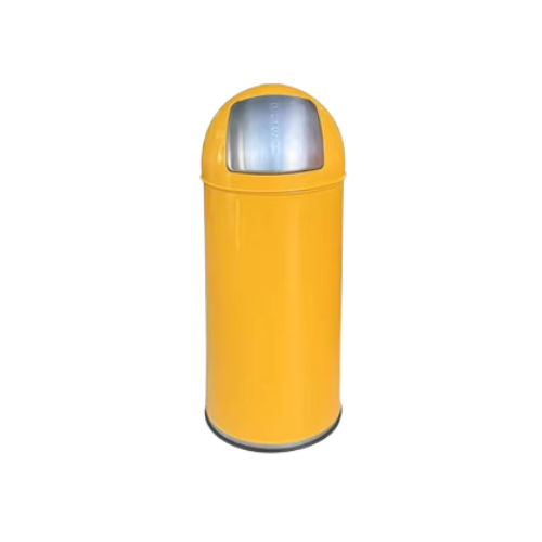 53L Stainless Steel Swing Lid Trash Bin – Commercial Indoor Waste Bin for Offices, Hotels & Public Spaces