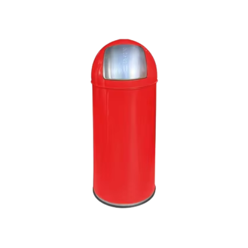 53L Stainless Steel Swing Lid Trash Bin – Commercial Indoor Waste Bin for Offices, Hotels & Public Spaces