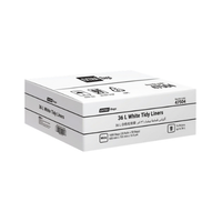 Black Tidy Bin Liners 18L / 27L / 36L – Heavy Duty Hygiene Garbage Bags (1000 Bags Carton)