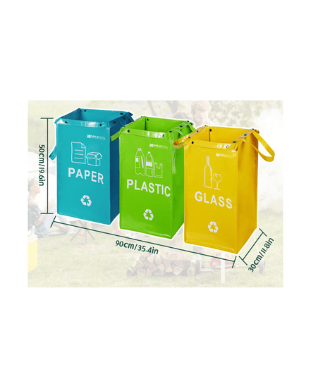 Custom Full - Color Printed PP Woven Laundry Bag – Heavy - Duty, Reusable, Eco - Friendly - MaxBin