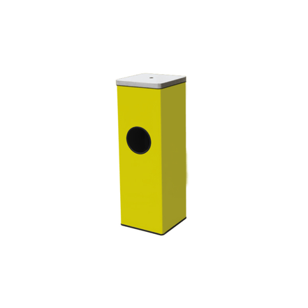 Floor - Standing Stainless Steel Wet - Wipe Dispenser with Disposal Bin – 300×300×900mm - MaxBin