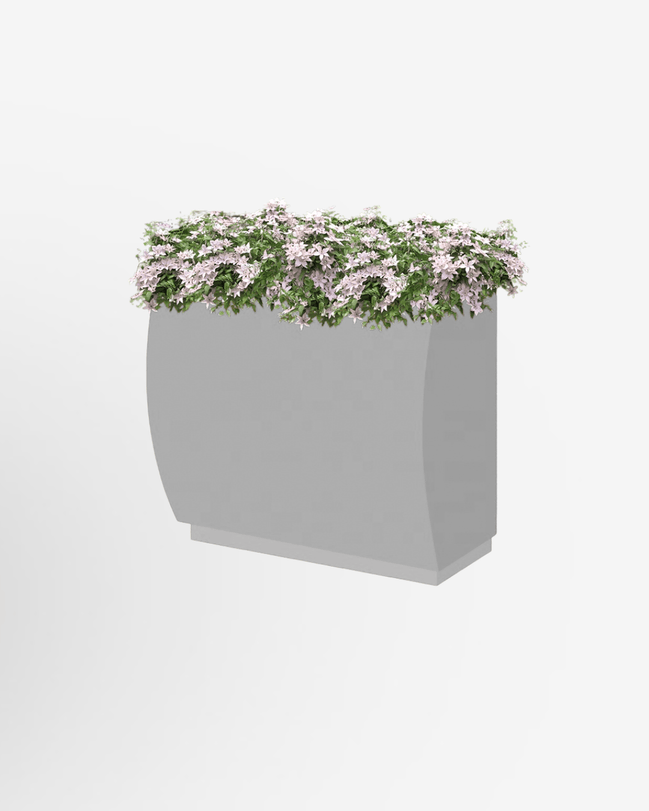 Large Metal Garden Planter Boxes – Rectangular Steel Flowerpots - MaxBin