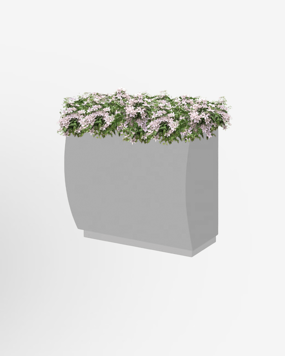 Large Metal Garden Planter Boxes – Rectangular Steel Flowerpots - MaxBin
