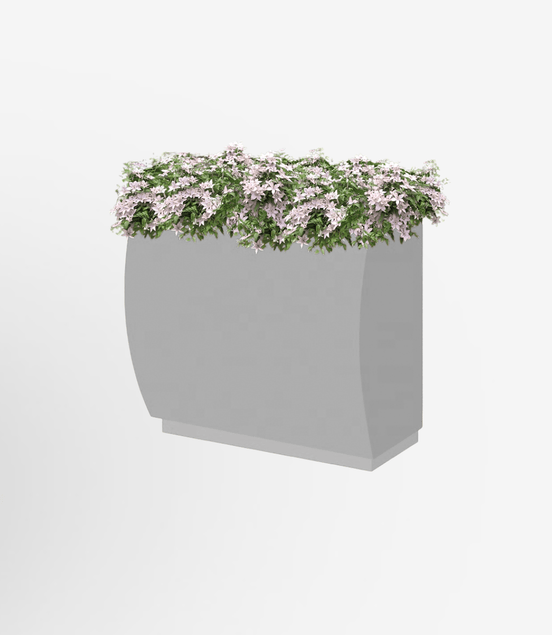 Large Metal Garden Planter Boxes – Rectangular Steel Flowerpots - MaxBin