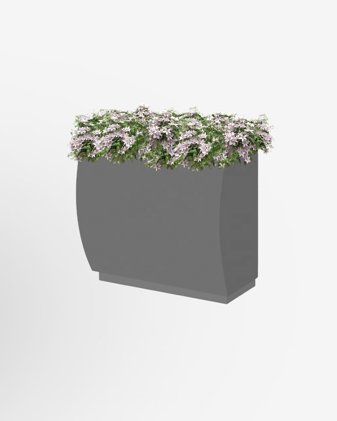 Large Metal Garden Planter Boxes – Rectangular Steel Flowerpots - MaxBin