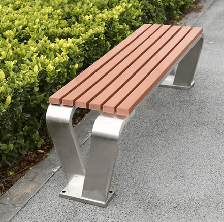 MaxBin Modern Outdoor Backless Bench - MaxBin