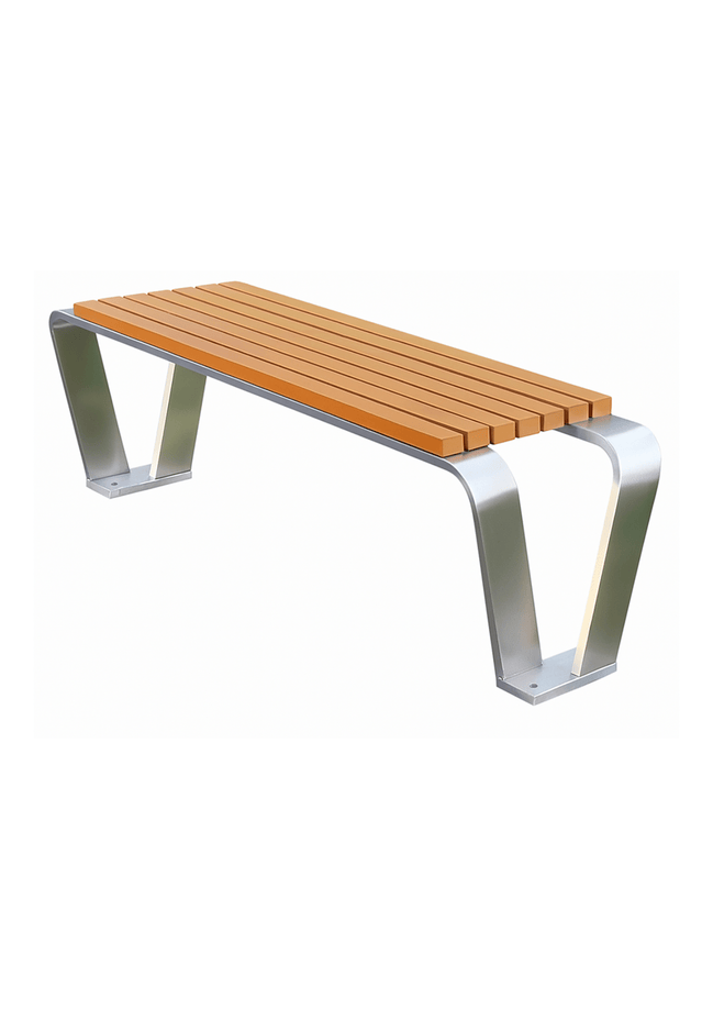 MaxBin Modern Outdoor Backless Bench - MaxBin