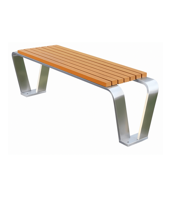 MaxBin Modern Outdoor Backless Bench - MaxBin