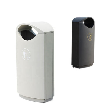 Stainless Steel 60 L Outdoor Recycling Bin (MAX - HK321) – Powder - Coated, Durable, Eco - Friendly - MaxBin