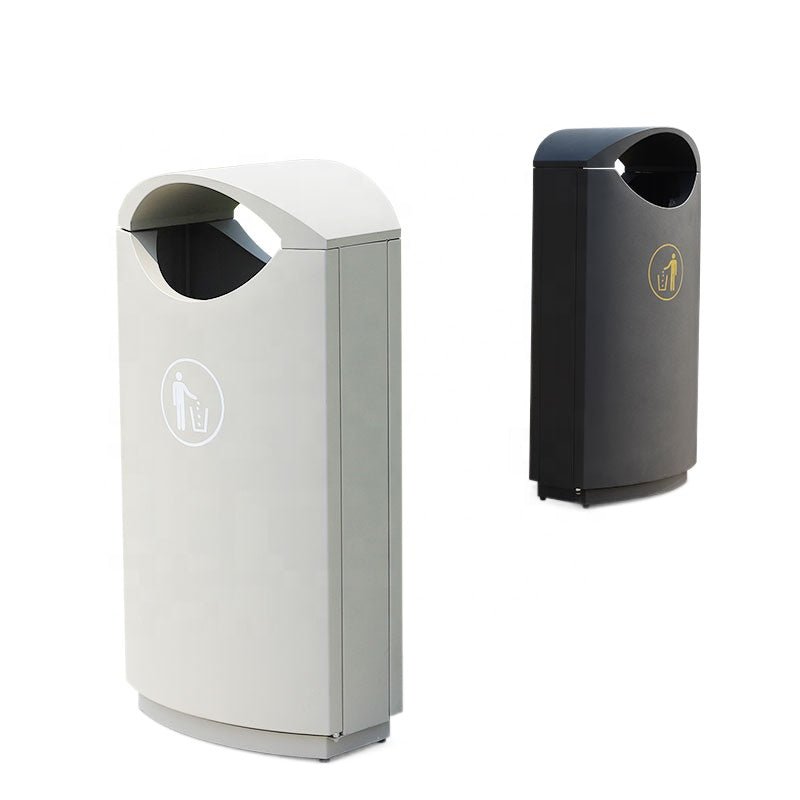 Stainless Steel 60 L Outdoor Recycling Bin (MAX - HK321) – Powder - Coated, Durable, Eco - Friendly - MaxBin