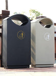 Stainless Steel 60 L Outdoor Recycling Bin (MAX - HK321) – Powder - Coated, Durable, Eco - Friendly - MaxBin