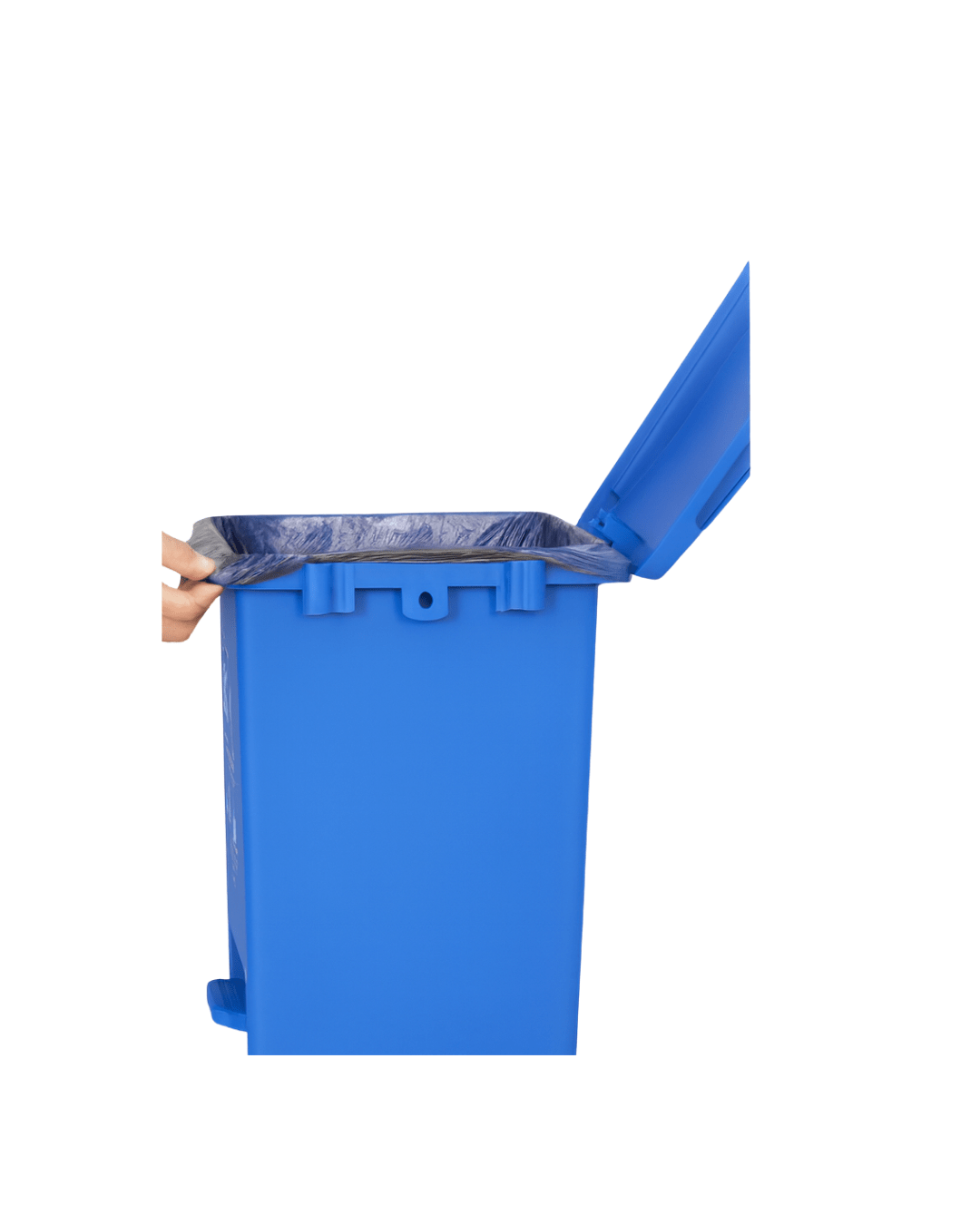 Waste Bin with Foot Pedal – Medical & Clinical Plastic Recycling Container (15 L / 20 L / 30 L) - MaxBin